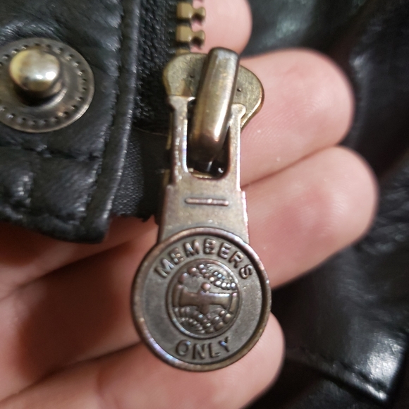 Members Only Leather jacket L - Picture 7 of 11